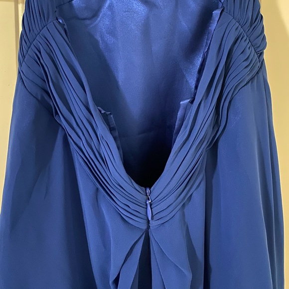 NWT ROYAL BLUE GOWN SIZE 2 will fit a 00-0 & 2 - Picture 12 of 13